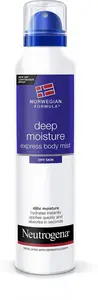 Neutrogena Norwegian Formula Deep Moisture Express Body Mist (1X 200Ml), Lightweight, Non-Sticky Moisturising Spray For Body, Quick-Absorbing