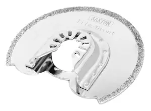 Saxton QF90DB01 Oscillating Multitool 90mm Diamond Coated Blade