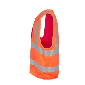 Site Rushton Orange Hi-vis waistcoat, Large/X Large