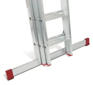 Lyte EN131-2 Non-Professional 3 Section Extension Ladder 3x7 Rung