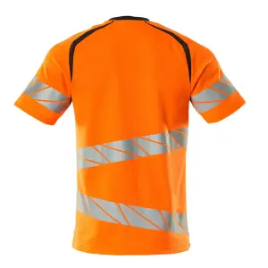 Mascot Accelerate Safe Modern Fit T-shirt (Hi-Vis Orange/Dark Anthracite)  (X Large)