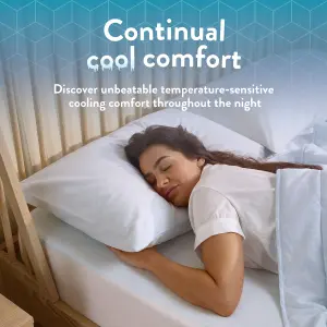 Slumberdown Cool Touch PCM Pillowcase, 2 Pack