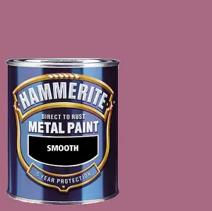 Hammerite - Smooth Direct to Rust - 750ML - Raspberry Sorbet