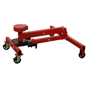 Sealey 450kg Folding Rotating Engine Stand With Geared Handle Drive ES480D