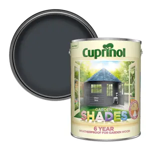 Cuprinol Garden shades Urban slate Matt Exterior Wood paint, 5L