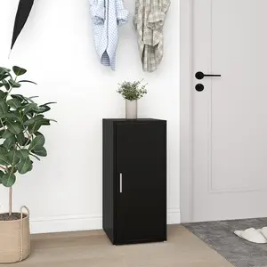 Shoe Cabinets 2 pcs Black 32x35x70 cm Engineered Wood