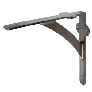 Hammer & Tongs - Iron Shelf Bracket - D205mm - Raw