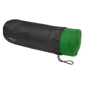 Bullet Willow Polar Fleece Blanket Green (One Size)