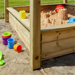 4 x 4 Parkland Sandpit (1.34m x 1.34m)