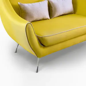 Emelda Grace Rita Small Sofa - Yellow