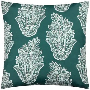 Paoletti Kalindi Paisley UV & Water Resistant Outdoor Polyester Filled Cushion