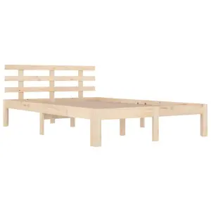 Berkfield Bed Frame Solid Wood 180x200 cm Super King Size