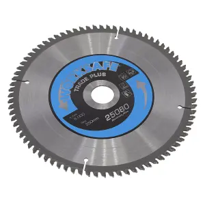 Sealey Aluminium Cutting TCT Saw Blade 250 x 30mm 80 TPU - Silver 25080/Ali