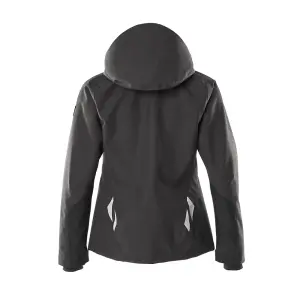 Mascot Accelerate Ladies Waterproof Outer Shell Jacket (Black)  (Medium)