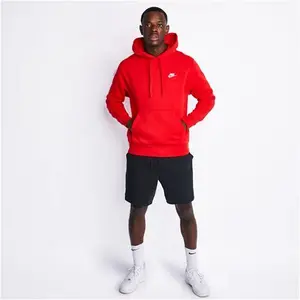 Nike Club Men Hoodies - Red - Size: S - Foot Locker