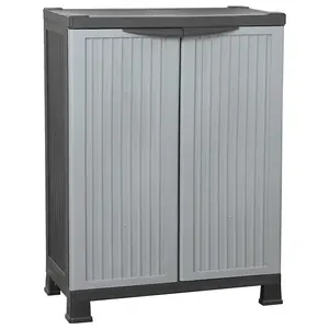 Berkfield Plastic Cabinet 68x39x92 cm