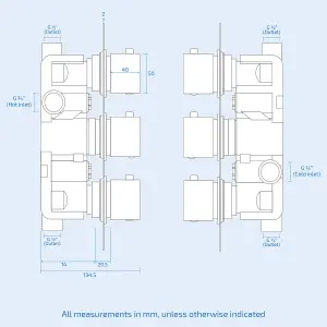 2-Way Overhead Rainfall Shower and Handset Complete Matte Black Wall Mounted Set