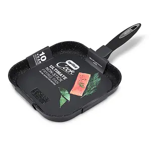 Zyliss Cook Non-Stick Square Grill Pan Black