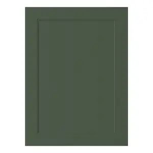 GoodHome Artemisia Matt dark green Shaker Tall appliance Cabinet door (W)600mm (H)806mm (T)18mm