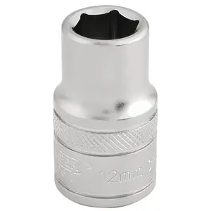 Draper 1/2" Square Drive 6 Point Metric Socket 12mm 16601