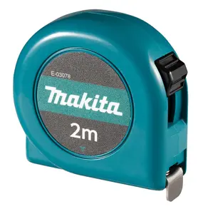 Makita E-03078 2m Pocket Tape Measure 2 Metres Mini Measuring Tape 200cm