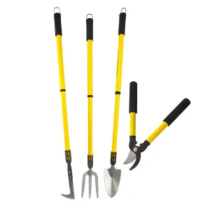 Gardening Tool Set Shears and Telescopic Fork / Trowel / Patio Weeding Edge Trim