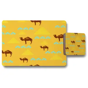 Camels & Pyramids (Placemat & Coaster Set) / Default Title