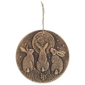 Lisa Parker Moon Shadows Plaque Bronze (One Size)