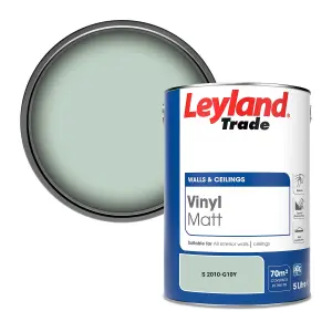 Leyland Trade Vinyl Matt Walls & Ceilings Emulsion Paint (S 2010-G10Y) 5L