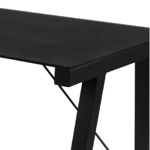 Typhoon Office Desk in Matte Black