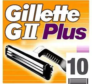 Gillette G Ii Plus Razor Blades 10Pk