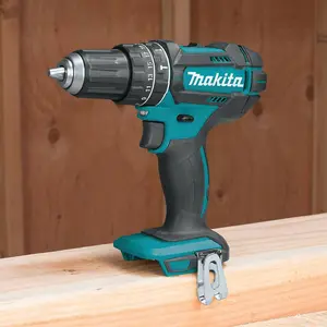 Makita DHP482Z 18v LXT 2 Speed Cordless Combi Drill + Makita Screwdriver Bit Set