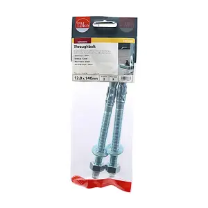 TIMCO Throughbolts Silver - M12 x 140