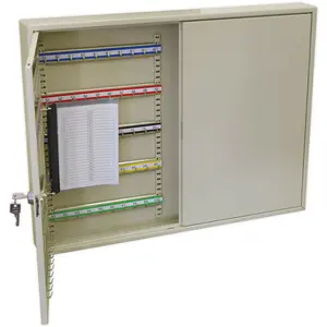 Durable Wall Mounted Key Cabinet Safe for 200 Keys - Secure Storage Solution