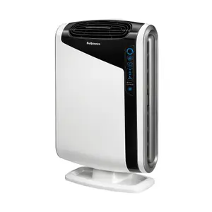 Fellowes Air Purifier for Home Bedroom DX95 4 Stage Air Purifier with 4 Fan Speeds and Carbon Hepa Filter for Asthma and Allergies