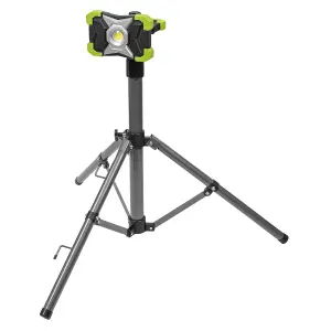 Sealey Portable Floodlight 15W COB LED Telescopic Tripod 1500 Lumen LED1500PBKIT