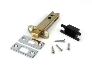 From The Anvil Polished Chrome 4" Heavy Duty Tubular Deadbolt