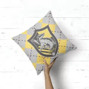 Harry Potter Hufflepuff Square Cushion