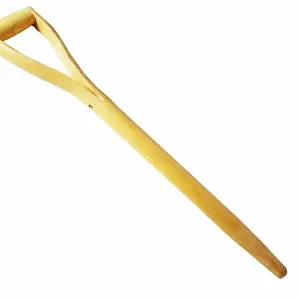 REPLACEMENT SPADE HANDLE YD SPADE D HANDLE SPARE WOODEN SHAFT SHOVEL FORK GD279