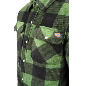 Dickies Mens Portland Shirt Green