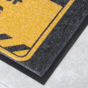 Beware of the Dog Doormat (70 x 40cm)