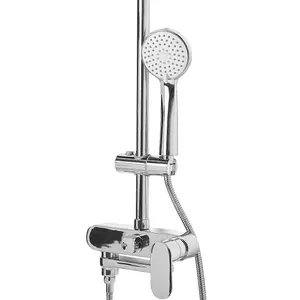 Mixer Shower Set with Rainshower GURARA Silver