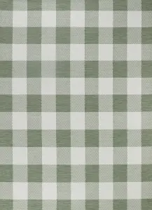 BIDDI In- /Outdoor Checkered Area Rug 200 x 275 cm