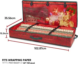 ASAB Christmas Wrapping Paper Large Storage