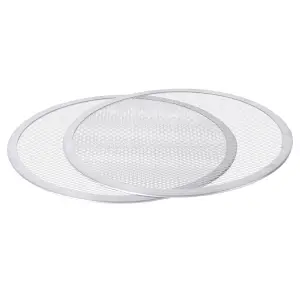 Argon Tableware Aluminium Pizza Screen - 12" - Pack of 2