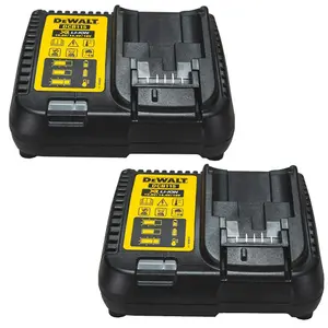 DeWalt DCB115 Lithium XR Fast 30 Min Battery Charger 10.8v 14.4v 18v - Twin Pack