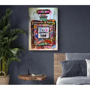 Perfume No. - Wrapped Canvas Print 106.6cm H x 66cm W