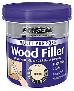 Ronseal Multi purpose Natural Ready mixed Wood Filler, 250g