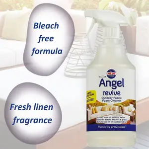 Nilco Angel Revive 12L Outdoor Fabric Foam Cleaner Dirt Stain Remover 12x 1Litre