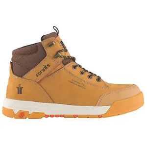 Scruffs Switchback 3 Safety Hiker Work Boots Tan - Size 12